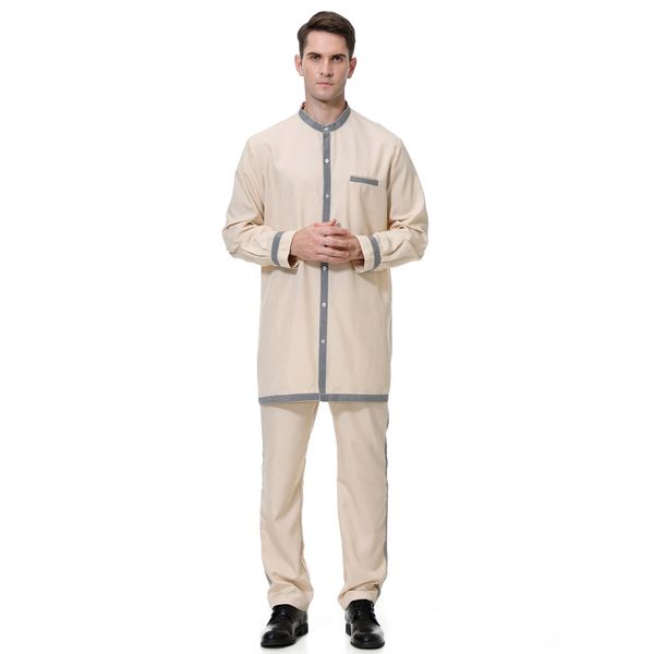 

muslim men's clothing pakistan dubai thobe daffah dishdasha islamic prayer clothing men's thobe fashion turkey abaya arabic, Red