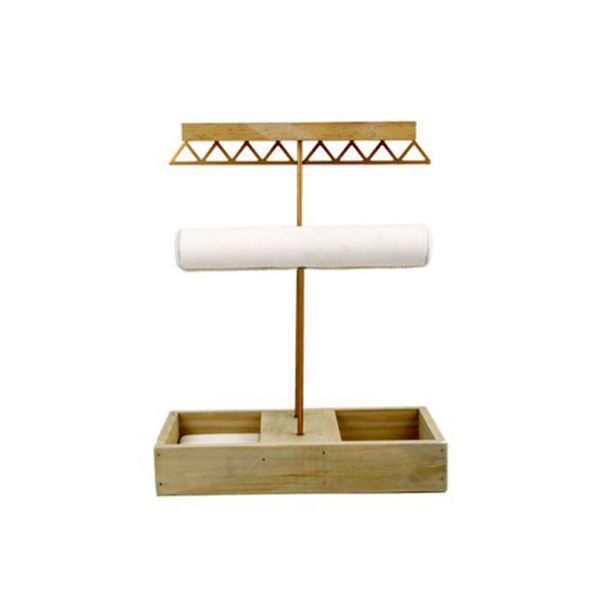 

gold earring rack jewelry organizer holder display stand metal jewelry display stand showing for necklace earrings ring, Pink;blue