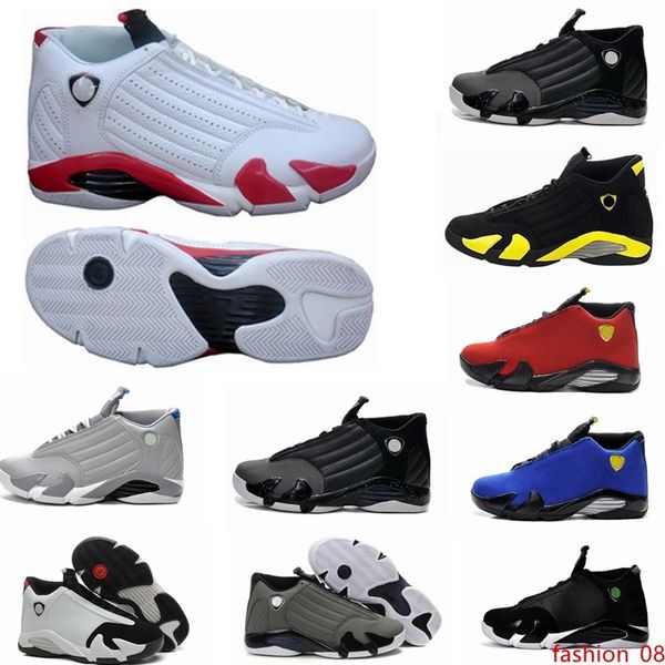 

14 xiv oxidized green indiglo thunder playoffs black toe red suede 14s men basketball shoes sneaker last ssport shoes