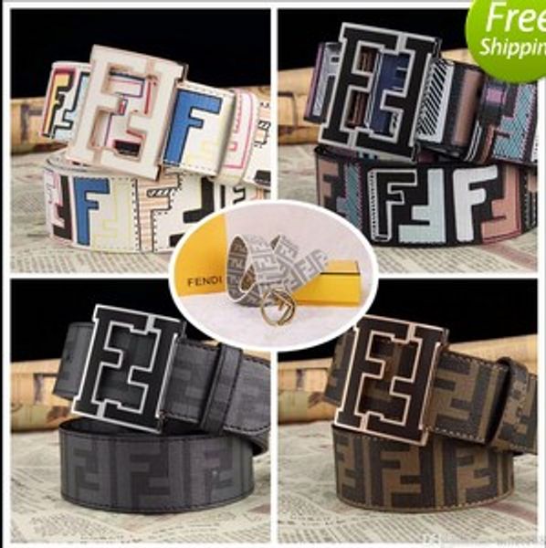 

Real leather de igner belt men bu ine belt brand women belt wai tband gold ilver black buckle 13 fendi