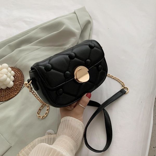 

contrast leather crossbody bags for women 2020 travel handbag fashion simple shoulder messenger bag ladies cross body bags