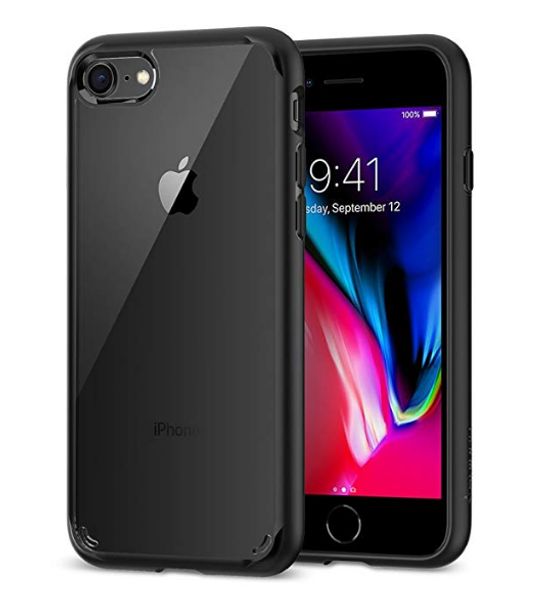 

second generation]two-tone clear tpu cell phone case hybrid armor shockproof cover for iphone 11 pro max xs xr max