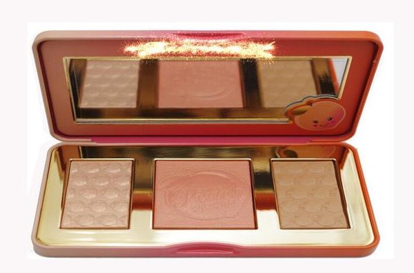 

В наличии Новые поступления горячий новый сладкий персик Glow Infused Bronzers Highlighters макияж румяна палитра