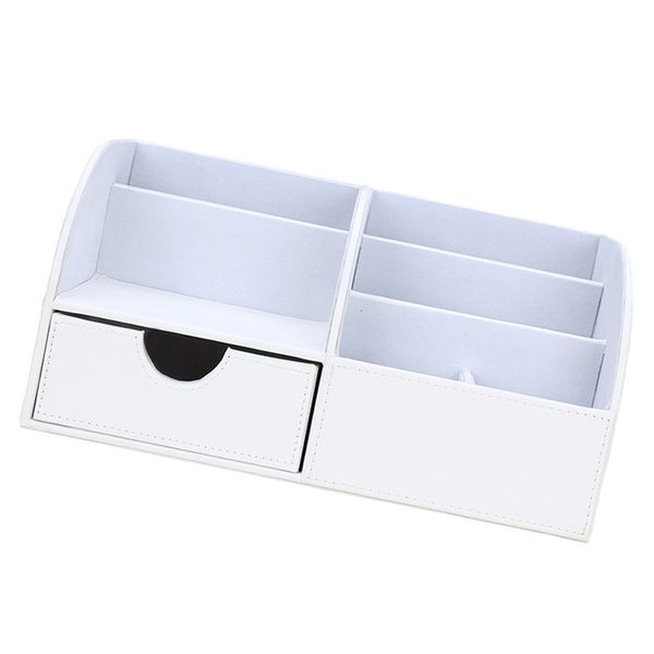 

современная мода белый пенал макияж щеткодержателя pen desktop container