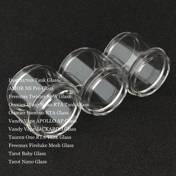 Bulb Bubble Glass für Ijust 21700 AMOR NS Pro Twister Oumier Wasp Nano Bombus APOLLO AP JACKAROO Tauren One Fireluke Mesh Tarot Baby Tank