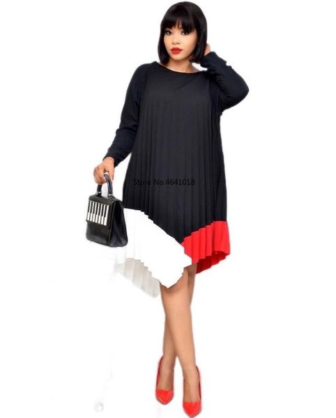 

pleated african dresses for women dashiki a-line african dress bazin clothes fashion ankara dresses lady africa clothing, Red