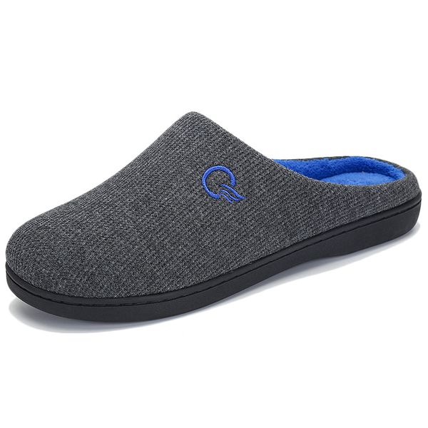 

winter shoes woman home slippers warm fur slides indoor flip flops bedroom mules couple shoes cotton house slippers flat pantufa, Black