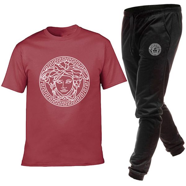 

n19. mens tracksuit designers hoodies+pants 2 piece sets solid color brand outfit suits 2019 tracksuits for mens, White