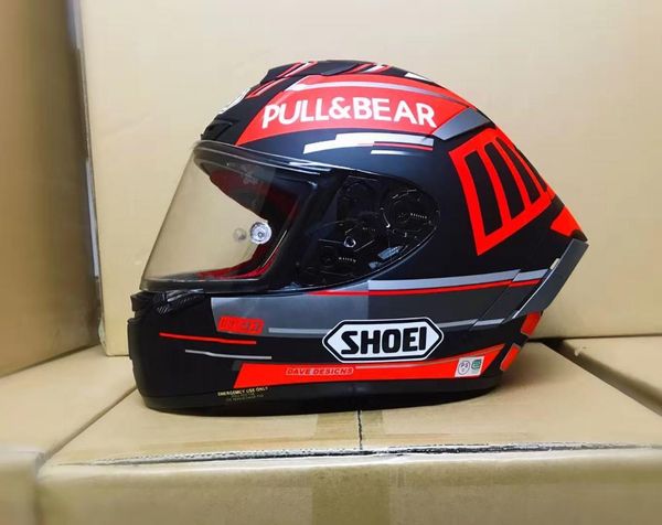 

2020 new shoei motorcycle helmet red ant anti-fog helmet racing motorcycle running men and women