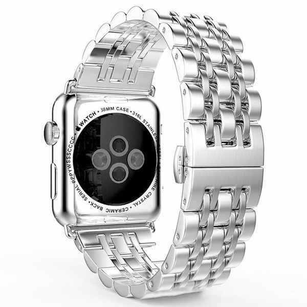 

for samsung gear s3 stainless steel watch bands magnetic buckle bracelet strap link strap links watchband watch accessories, Black;brown