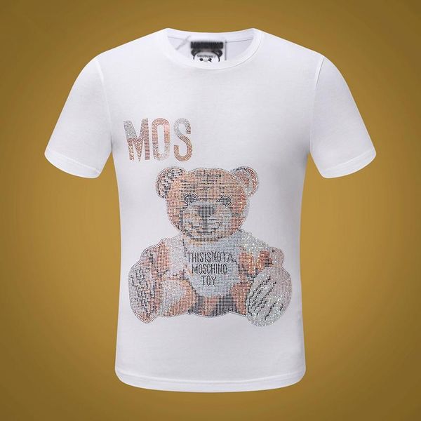 

2020ss women mens designer luxury t shirts mos moschin t shirt herren off monc white bear supremo tee hoodie jeans shoes 01, Black;brown