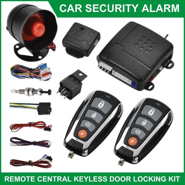 

universal car immobiliser alarm central locking security system & sensor