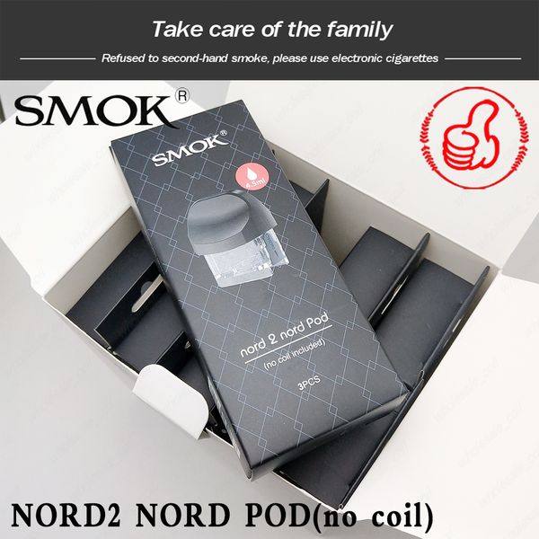 

SMOK NORD 2 сменные стручки картриджи Nord 2 RPM пустые стручки Nord пустые стручки для Nord2 Pod System Kit 100% оригинал 3 шт. упак.