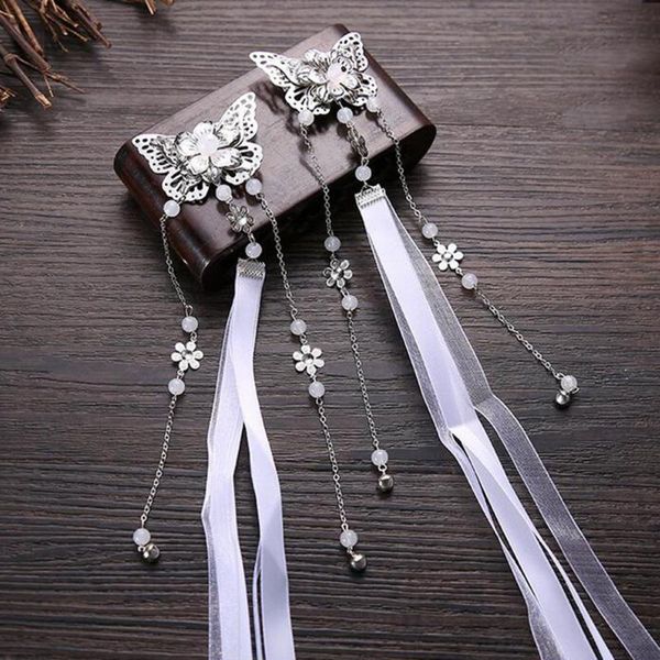 

ancient traditional chinese hair clip bridal wedding head jewelry hairpin classical elegant lady hair stick banquet hairwear, Golden;white