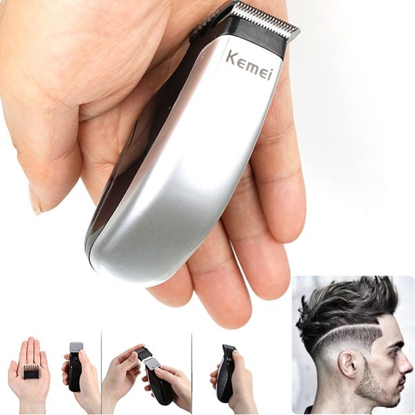 

sela kemei electric hair clipper mini hair trimmer cutting machine beard barber razor shaver for men style tools km-666 ovzov