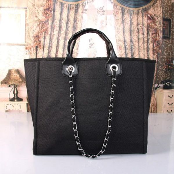 

ladies shoulder bags large capacity canvas bags european and american fashion trend shopping bags