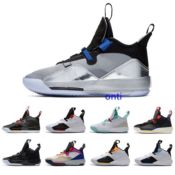 

мужская баскетбольная обувь xxxiii pf 33 all-star high quality utility blackout guo ailun 33s китайский новый год серый парус кроссовки, Black