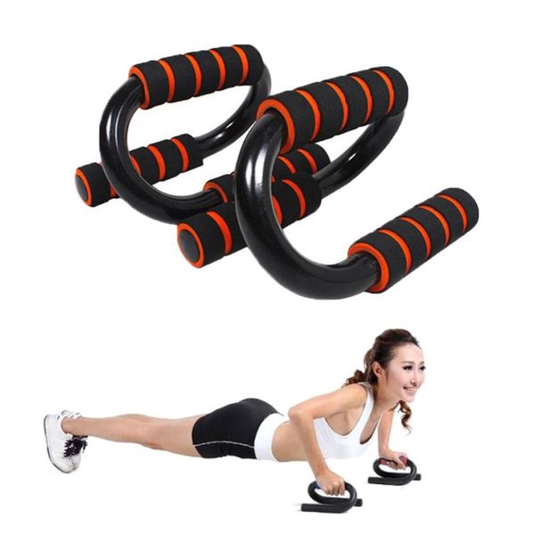 

push up stands1 pair home s shape sponge hand grip bars practical gym exercise training chest bars tool fitness equipments