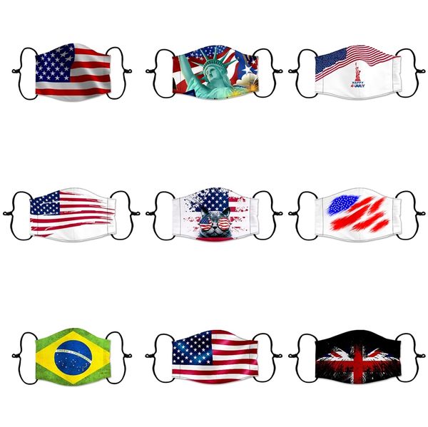 

in stock luxury designer face mask protective mask ultraviolet-proof dustproof riding cycling sports print mouth masks women outdoor #7741