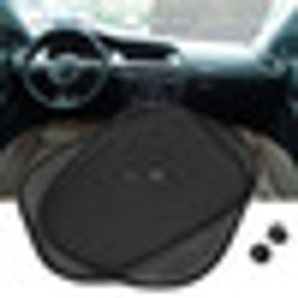 

2x car front rear side window mesh sunshade anti-uv sun protection visor shield