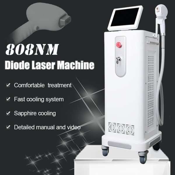 

810nm laser hair removal machine 30 million s depilation painless laser hair removal machine body armpit face treatment, Black