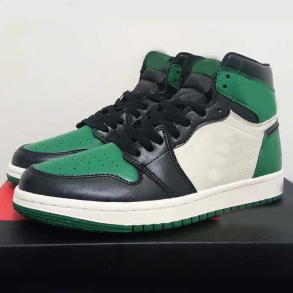 

2020 new 1s mens basketball shoes fearless unc court purple pine green chicago spiderman yellow toe sports sneakers us 7-13