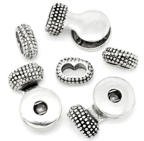 

antique silver head браслет кнопки 18мм подвеска сплава металла diy ювелирных аксессуаров 50шт много sp200 для подарков, Bronze;silver