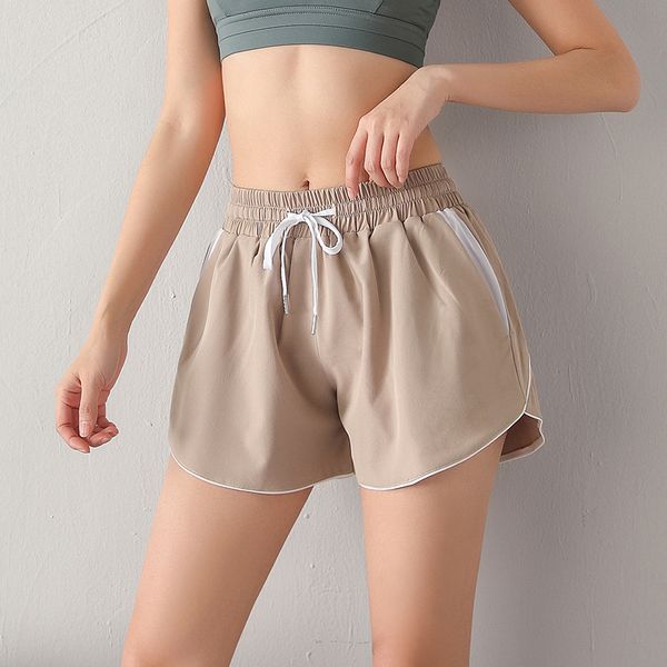 

womens fitness shorts running tights short women's gym cool sport short running ladies yoga quick dry sportswear gym, Black;blue