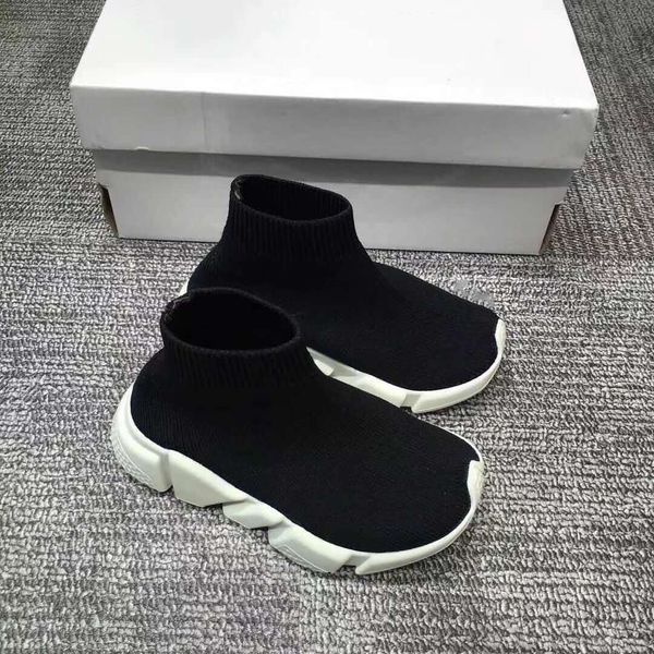 

Brand de igner kid port boot wool knitted breathable athletic boy and girl running hoe baby neaker new ock hoe, Black;red