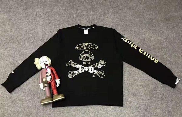 

mens designer hoodie fashion brand sweater for men women patterns print sweatshirts terry cotton hoodie luxury long sleeve hoodie, Black
