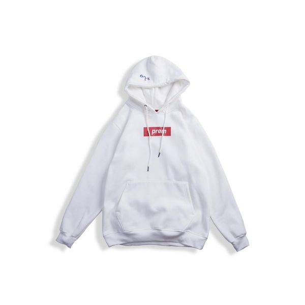 

New Pocket Casual Mens Hoodie Letter Printing Designer Hoodies Pure Color Fashion Hipster Hooded Designer Sweatshirt Loose Version 7 Colors