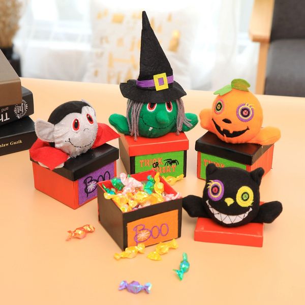 

halloween decorations creative halloween vampire pumpkin candy box mall kindergarten gift box