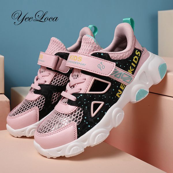 

kids shoes children's shoes breathable sneakers for boys lightweight soft bottom running shoe tenis infantil high quality, Black