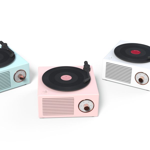 

Mini Atom Vinyl Bluetooth Speaker New Creative X10 Bluetooth Audio Wireless Retro Bluetooth Speaker Vinyl Record Spersonality 3 Colors