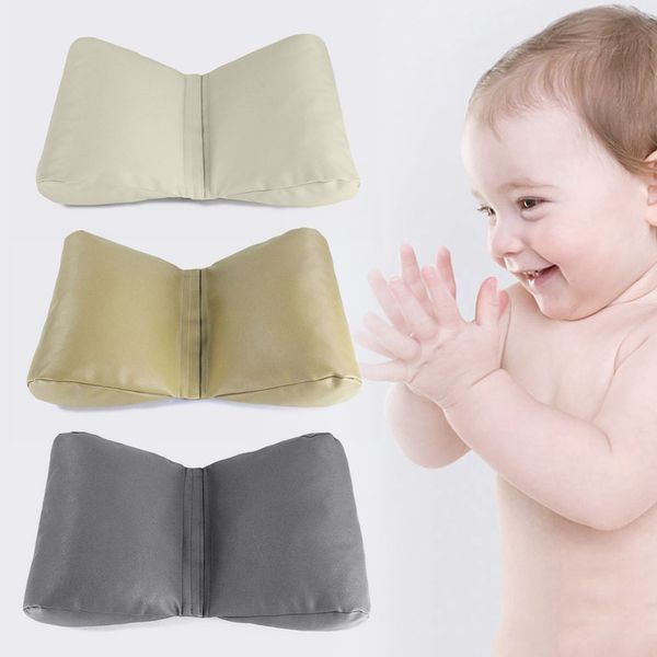 

outad baby pillow head neck protection pad headrest pillow soft pu cotton butterfly type newborn pgraphy props baby cushion