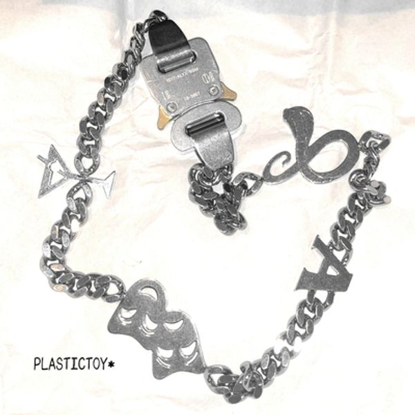 

2018 alyx tudio logo metal chain necklace bracelet belt men women hip hop outdoor treet acce orie fe tival gift 88, Silver