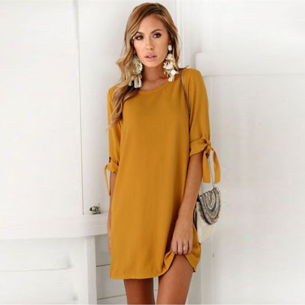 

pregnant dress 2020 summer plus size loose o-neck women's dress for women female women's clothing five-point sleeve breathable, White