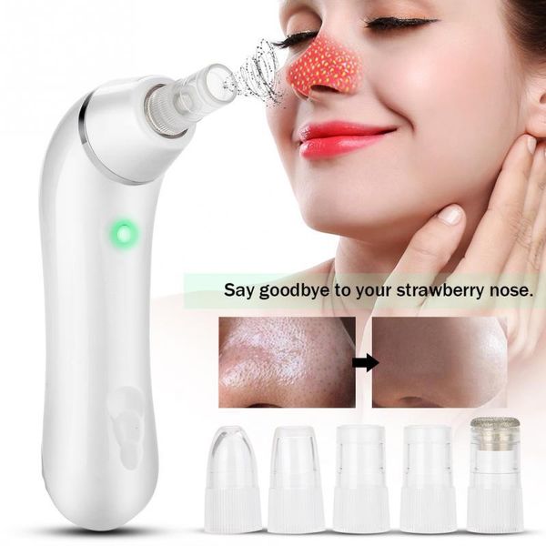 

blackhead removal device vacuum suction pore cleaner extractor electronic led pore cleaner