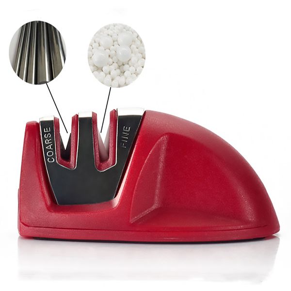 

knife grinder knife sharpener two stages diamond ceramic kitchen knife sharpener sharpening stone household kitchen tools