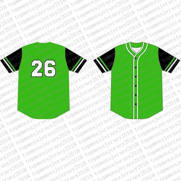 

Top Custom Baseball Jerseys Mens Embroidery Logos Jersey Free Shipping Cheap wholesale Any name any number Size M-XXL 18