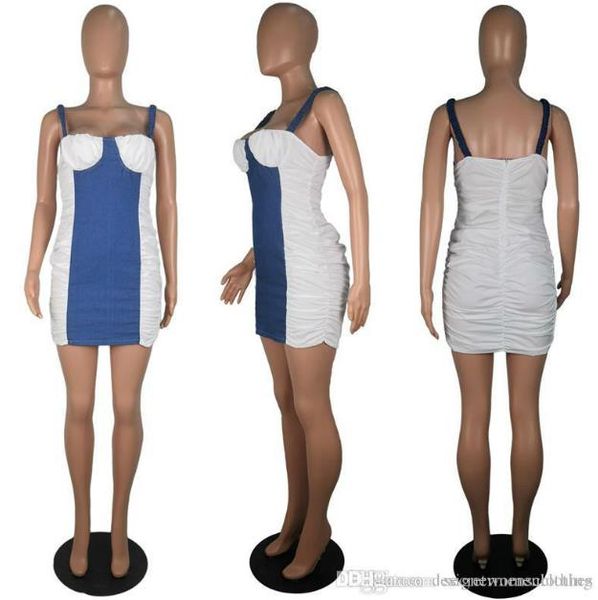 

женские платья лето без рукавов сексуальный дизайнер дамы bodycon платье женская одежда жан спагетти стип, Black;gray