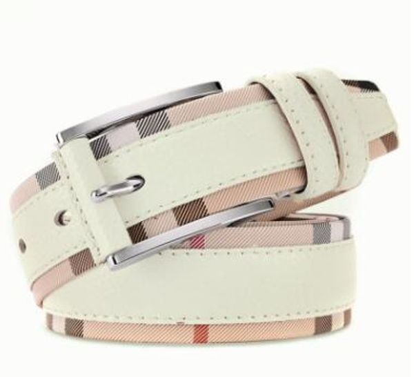 

2001 layer cowhide surface smooth buckle belt color layer fashion casual belt korean belt leather, Black;brown