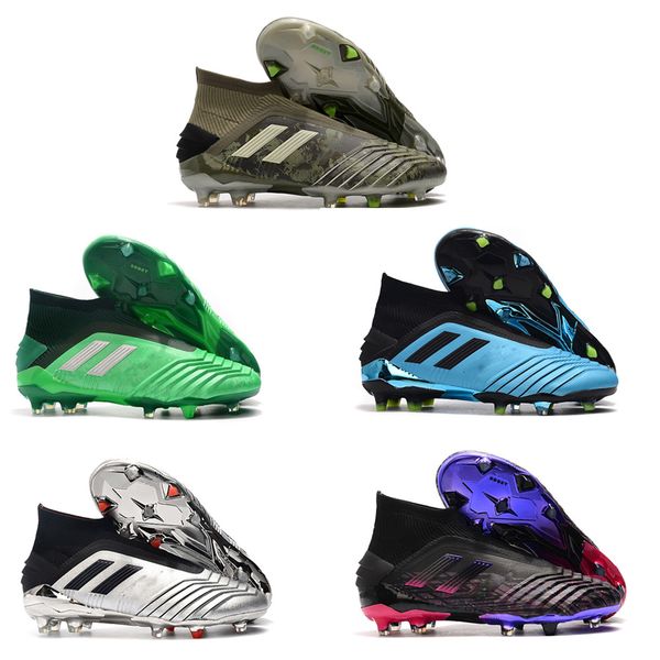 

2020 predator 19+ 19.1 fg pp paul pogba season 6 encryption code mens boys soccer football shoes 19+x cleats boots size 39-45