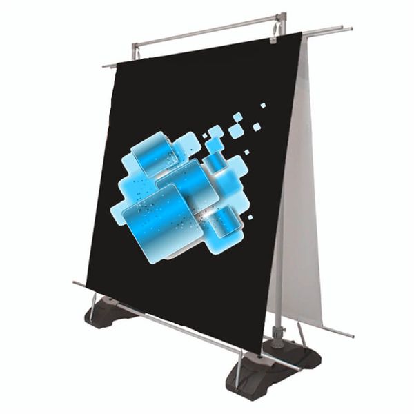 2020 Outdoor Wind Proof Poster Stand Advertising Banner Display