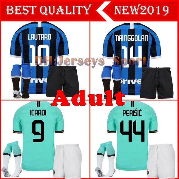 

2019 20 inter occer jer ey kit with ock icardi peri ic 19 20 milan 20th anniver ary new inter maillot de foot football hirt kit