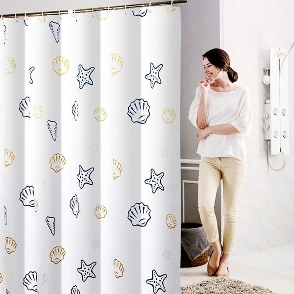 2019 White Shower Curtains For Bathroom Jarl Home Ocean World