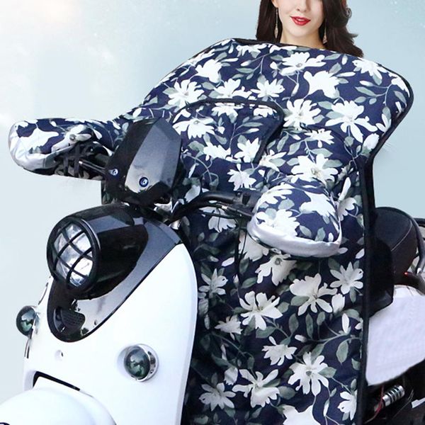 

winter motorcycle driving waterproof windproof windshield warm knee leg cover waterproof, thicken, windproof new boutique, Black
