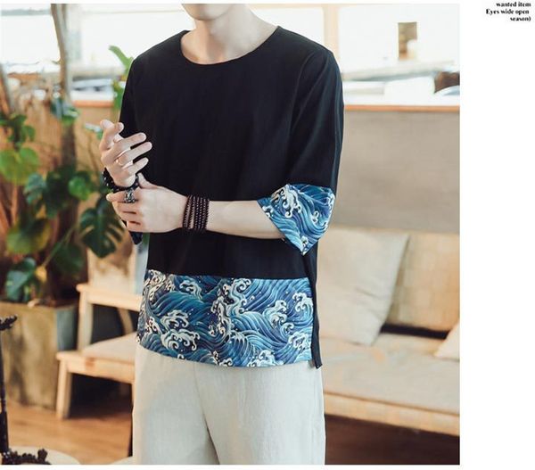 

mens designer t shirt fashion 2020 new arrival summer tees breathable loose long sleeves print luxury t-shirts, White;black