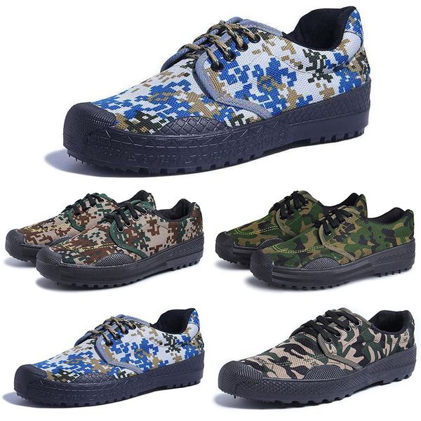 

canvas casual shoes men women camouflage military camping hiking navy blue non-slip runner mens trainers sneakers size 36-44 color13