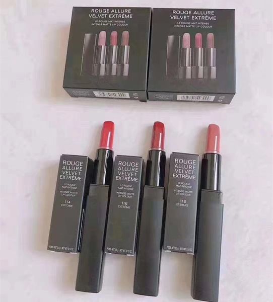 Luxury Makeup Rouge Allure Velvet Extreme Matte Lipstick Rouge A Levre Lipsticks Lip Gloss Lipgloss Set Cosmetic Bags Foundation Makeup From